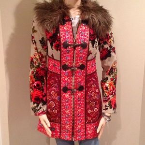 COPY - 🌺🌺Anthropologie Coat with Faux Fur🌺🌺